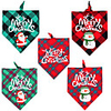 Dog Cat Bandanas Hats Christmas Costume Christmas Santa Claus Snowman Santa Claus Classic Cosplay Funny Christmas Party Winter Dog Clothes Puppy Clothes Dog Outfits Adjustable Red and White Red