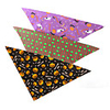 Dog Cat Bandanas Hats Dog Bandana Dog Bibs Scarf Cartoon Party Cute Party Halloween Dog Clothes Adjustable Costume Fabric L