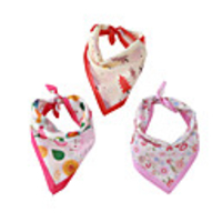 Dog Cat Bandanas Hats Dog Bandana Dog Bibs Scarf Floral Botanical Casual / Sporty Cute Party Sports Dog Clothes Adjustable Purple Red Pink Costume Cotton