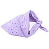 Dog Cat Bandanas Hats Dog Bandana Dog Bibs Scarf Flower Casual / Sporty Cute Sports Casual / Daily Dog Clothes Adjustable Purple Pink Costume Cotton S M