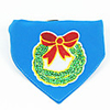 Dog Cat Bandanas Hats Dog Bandana Santa Claus Snowman Christmas Tree Classic Cute Christmas Winter Dog Clothes Puppy Clothes Dog Outfits Adjustable Black Purple Yellow Costume for Girl and Boy Dog