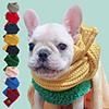 Dog Cat Bandanas Hats Dog Scarf Christmas Costume Plaid / Check Santa Claus Classic Cosplay Funny Christmas Party Winter Dog Clothes Puppy Clothes Dog Outfits Adjustable Black Yellow Red Costume