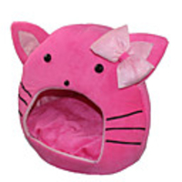 Dog Cat Bed Cuddle Cave Bed Solid Colored Cartoon Portable Foldable Cute Fabric 29.018.09.0 cm