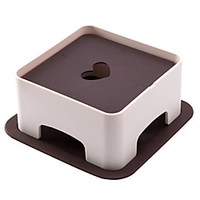 Dog Cat Bowls Water Bottles / Feeding Bowl / Dog Cat Bowls Plastic Durable No-Spill Solid Colored Coffee Bowls Feeding miniinthebox
