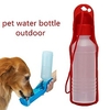 Dog Cat Bowls Water Bottles 0.03-0.05 L Plastic Portable Outdoor Color Block Yellow Red Blue Bowls Feeding miniinthebox