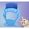 Dog Cat Cleaning Plastic Comb Durable Pet Grooming Supplies Blue 1 Piece miniinthebox