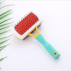 Dog Cat Cleaning Plastic Comb Durable Pet Grooming Supplies Multicolor miniinthebox
