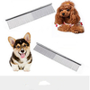 Dog Cat Cleaning Stainless steel Comb Durable Pet Grooming Supplies Silver 1 Piece miniinthebox