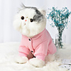 Dog Cat Coat Hoodie Character Casual / Sporty Fashion Casual / Daily Winter Dog Clothes Breathable Yellow Blue Pink Costume Cotton S M L XL XXL