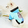Dog Cat Coat Jacket Geometic Fashion Casual / Daily Winter Dog Clothes Puppy Clothes Dog Outfits Breathable Purple Blue Costume for Girl and Boy Dog Fleece XS S M L XL XXL