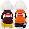 Dog Cat Coat Jacket Letter Number Classic Casual / Daily Winter Dog Clothes Puppy Clothes Dog Outfits Breathable Red Orange Costume for Girl and Boy Dog Cotton S M L XL XXL