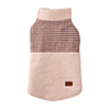 Dog Cat Coat Jacket Plaid British Casual / Daily Winter Dog Clothes Puppy Clothes Dog Outfits Breathable Yellow Pink Costume for Girl and Boy Dog Fleece XS S M L XL
