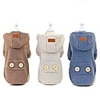 Dog Cat Coat Jacket Solid Colored Casual / Daily Winter Dog Clothes Blue Brown Beige Costume Cotton S M L XL XXL
