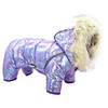Dog Cat Coat Jacket Solid Colored Classic Outdoor Winter Dog Clothes Puppy Clothes Dog Outfits Warm Purple Blue Pink Costume for Girl and Boy Dog Polyster XS S M L XL XXL