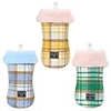 Dog Cat Coat Solid Colored Casual / Daily Winter Dog Clothes Yellow Blue Green Costume Polyester S M L XL XXL