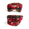 Dog Cat Collar Christmas Dog Collar Tie / Bow Tie Adjustable Flexible Outdoor Santa Claus Snowman Christmas Tree Oxford Cloth Nylon Golden Retriever Corgi Bulldog Bichon Frise Schnauzer Poodle Red