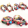 Dog Cat Collar Christmas Dog Collar Tie / Bow Tie With Bell Adjustable Flexible Outdoor Santa Claus Snowman Christmas Tree Nylon Golden Retriever Corgi Bulldog Bichon Frise Schnauzer Poodle White Red