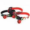 Dog Cat Collar Christmas Dog Collar Tie / Bow Tie With Bell Adjustable Flexible Outdoor Santa Claus Snowman Christmas Tree Nylon Golden Retriever Corgi Bulldog Bichon Frise Schnauzer Poodle White Red