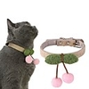 Dog Cat Collar Cute and Cuddly Bowknot Nylon Husky Labrador Alaskan Malamute Golden Retriever Japanese Spitz Beagle Pink 1pc