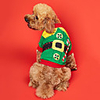 Dog Cat Costume Christmas Costume Santa Claus Santa Claus Classic Cosplay Christmas Winter Dog Clothes Puppy Clothes Dog Outfits Warm Red Green Costume for Girl and Boy Dog Polyster XS S M L