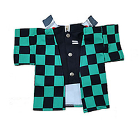 Dog Cat Costume Dog Costume Cartoon Japan and Korea Style Adorable Cute Dailywear Casual / Daily Dog Clothes Puppy Clothes Dog Outfits Breathable Black and Purple Black Purple Costume for Girl and miniinthebox