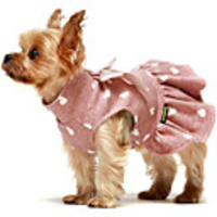 Dog Cat Costume Dress Heart Casual / Sporty Sweet Party Birthday Dog Clothes Breathable Pink Costume Cotton XS S M L XL XXL