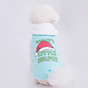 Dog Cat Costume Hoodie Christmas Costume Santa Claus Snowman Santa Claus Classic Cosplay Funny Christmas Party Winter Dog Clothes Puppy Clothes Dog Outfits Breathable Blue Costume for Girl and Boy Dog