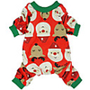 Dog Cat Costume Jumpsuit Pajamas Casual / Sporty Cute Christmas Casual / Daily Dog Clothes Breathable Red Costume Cotton XS S M L XL XXL
