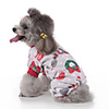 Dog Cat Costume Pajamas Christmas Costume Elk Snowman Cosplay Funny Christmas Party Winter Dog Clothes Puppy Clothes Dog Outfits Breathable Black Yellow Red Costume for Girl and Boy Dog Polyster S M
