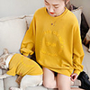 Dog Cat Costume Sweatshirt Matching Outfits Solid Colored"es Sayings Simple Style Casual / Sporty Casual / Daily Birthday Dog Clothes Puppy Clothes Dog Outfits Breathable White Purple Yellow