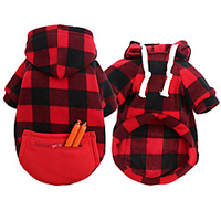 Dog Cat Dog clothes Fashion For Indoor and Outdoor Use Winter Dog Clothes Puppy Clothes Dog Outfits Warm 1 2 3 Costume for Girl and Boy Dog Cotton Blend S M L XL 2XL 3XL miniinthebox