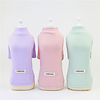 Dog Cat Dog clothes Solid Colored Cute Sweet Dailywear Casual / Daily Winter Dog Clothes Puppy Clothes Dog Outfits Warm Purple Pink Green Costume for Girl and Boy Dog Padded Fabric S M L XL XXL miniinthebox