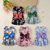 Dog Cat Dress Elegant Adorable Cute Dailywear Casual / Daily Dog Clothes Puppy Clothes Dog Outfits Breathable Black Blue Pink Costume for Girl and Boy Dog Fabric XS S M L XL miniinthebox