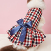 Dog Cat Dress Floral / Botanical Daisy Elegant Adorable Cute Dailywear Casual / Daily Dog Clothes Puppy Clothes Dog Outfits Breathable Black / White White Black Costume for Girl and Boy Dog Polyester miniinthebox