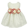 Dog Cat Dress Flower Elegant Sweet Christmas Wedding Dog Clothes Breathable White Costume Cotton XXS XS S M L