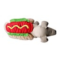 Dog Cat Halloween Costumes Costume Puppy Clothes Solid Colored Hotdog Fun Whimsical Cosplay Halloween Holiday Winter Dog Clothes Puppy Clothes Dog Outfits Orange Costume for Girl and Boy Dog