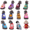 Dog Cat Halloween Costumes Sweatshirt Dog clothes Skull Pumpkin Plague Doctor Cosplay Funny Party Halloween Winter Dog Clothes Puppy Clothes Dog Outfits Warm 1 Purple Red Costume for Girl and Boy Dog miniinthebox