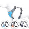 Dog Cat Harness Mesh Solid Colored Fashion Simple Style Casual / Daily Outdoor Dog Clothes Puppy Clothes Dog Outfits Reflective Dark Blue Orange Light Blue Costume for Girl and Boy Dog Polyester S M miniinthebox
