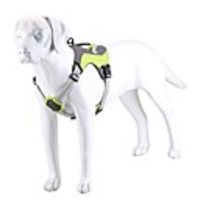Dog Cat Harness Portable Solid Colored Polyester Labrador Alaskan Malamute Golden Retriever Dalmatian Beagle Bulldog Blue Orange 1pc