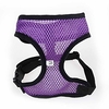 Dog Cat Harness Puppy Clothes Solid Colored Simple Style Adjustable Dog Clothes Puppy Clothes Dog Outfits Black Purple Yellow Costume for Girl and Boy Dog Mesh Poly / Cotton Blend XS S M L XL