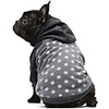Dog Cat Hoodie Sweatshirt Polka Dot Casual / Sporty Cute Casual / Daily Winter Dog Clothes Breathable Gray Costume Cotton XS S M L XL XXL