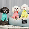 Dog Cat Hoodie T-shirts Solid Colored Casual / Sporty Fashion Casual / Daily Dog Clothes Breathable Purple Yellow Blue Costume Cotton S M L XL XXL
