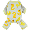 Dog Cat Jumpsuit Pajamas Duck Casual / Sporty Cute Casual / Daily Dog Clothes Breathable Yellow Costume Cotton XS S M L XL XXL