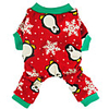Dog Cat Jumpsuit Pajamas Penguin Casual / Sporty Cute Christmas Dog Clothes Breathable Red Costume Cotton XS S M L XL XXL