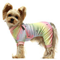 Dog Cat Jumpsuit Pajamas Rainbow Stars Casual / Sporty Sweet Casual / Daily Dog Clothes Breathable Rainbow Costume Cotton XS S M L XL XXL