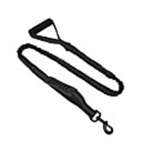 Dog Cat Leash Reflective Band Trainer Solid Colored Nylon Husky Labrador Alaskan Malamute Golden Retriever Japanese Spitz Beagle Black 1pc
