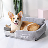 Dog Cat Mattress Pad Bed Bed Blankets Classic Washable Plush Fabric 483923 cm