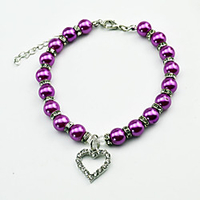 Dog Cat Necklace Decoration Plastic Purple Blue Pink Rose miniinthebox