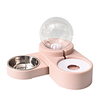 Dog Cat Pets Bowls Water Bottles / Feeders / Dog Cat Bowls ABSPC Durable No-Spill Solid Colored Blue Pink Dark Blue Bowls Feeding miniinthebox