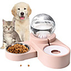 Dog Cat Pets Bowls Water Bottles / Feeders / Food Storage 1.8 L Stainless Steel PPABS Washable Automatic Watering Fashion Pink Bowls Feeding